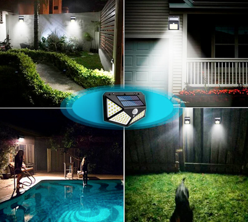 Refletor Solar de LED - Ilumine o Seu Jardim com Eficiência e Economia