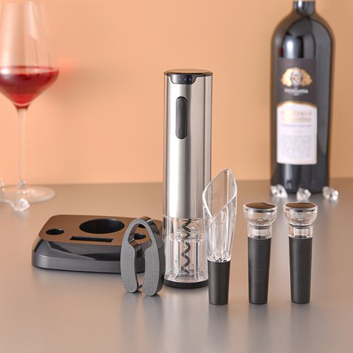 Kit 5 Peças para Vinho Wine Time Expertt