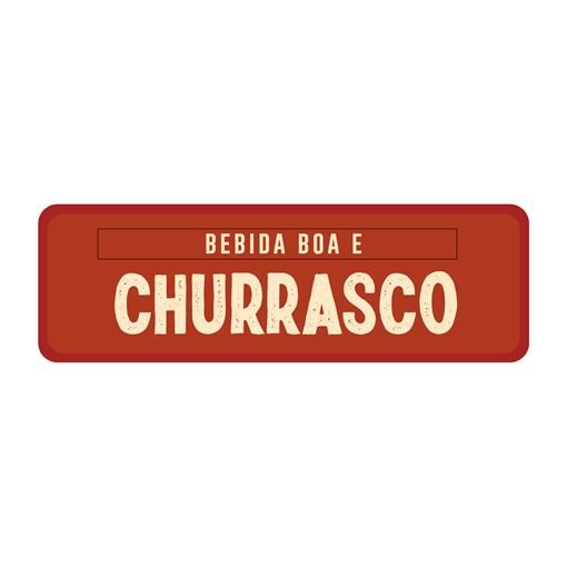 Placa de Parede Decorativa - Bebida Boa e Churrasco