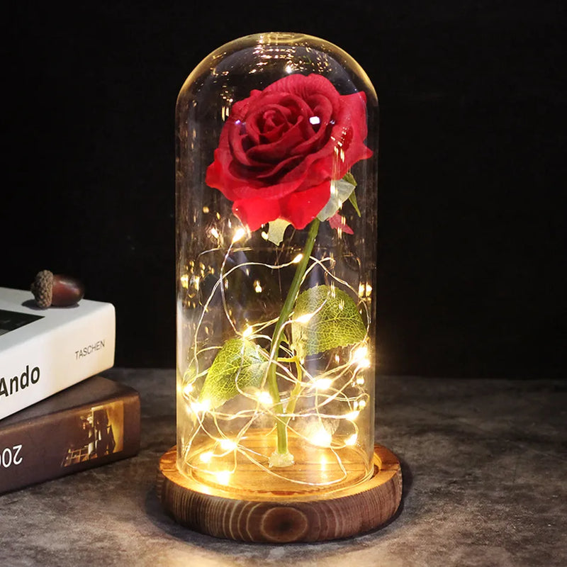 Eterna Flor LED: Decoração Romântica Perfeita - Encante-se!